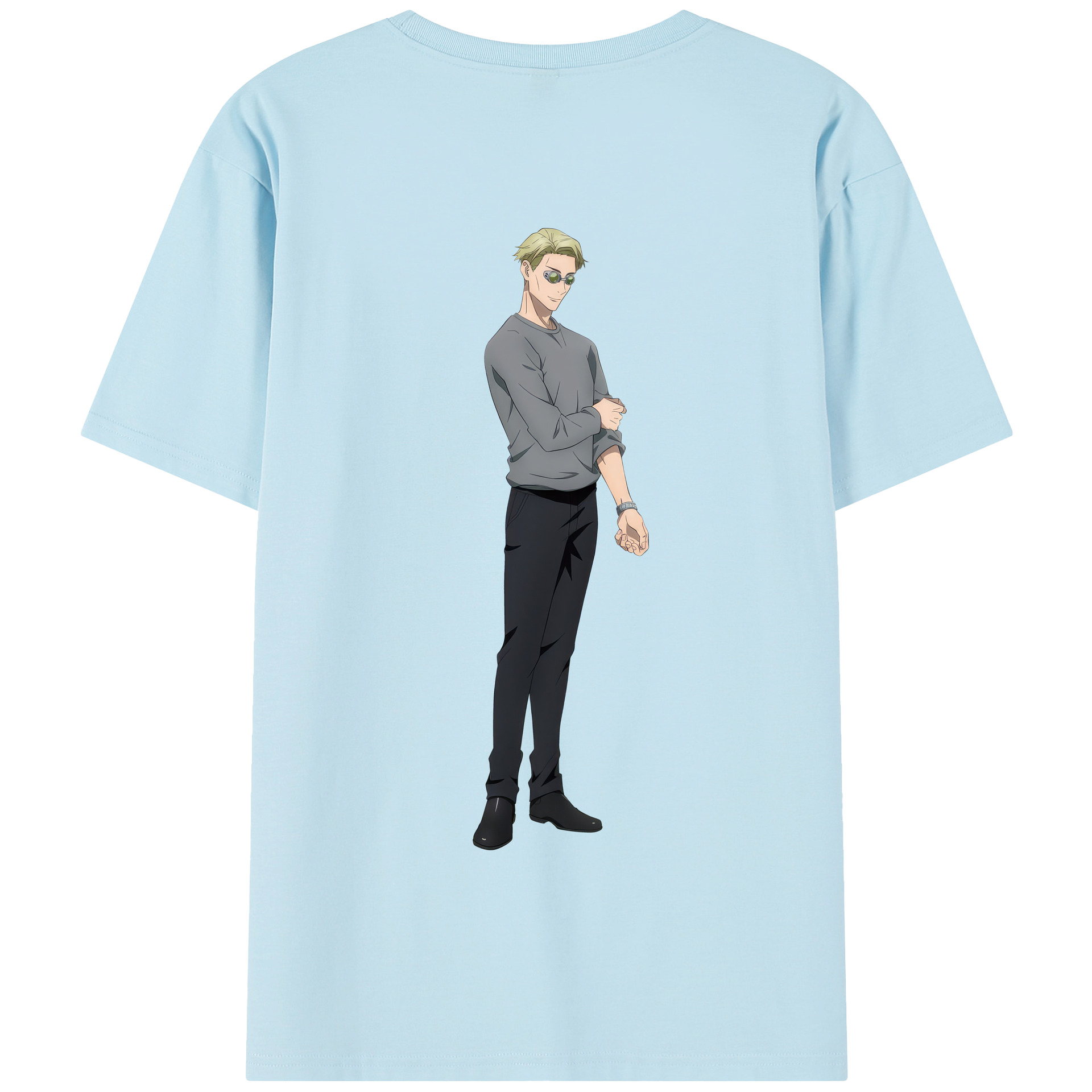 （画像用） 呪術廻戦 Jujutsu Kaisen 綿100％半袖Tシャツ（背面プリント）